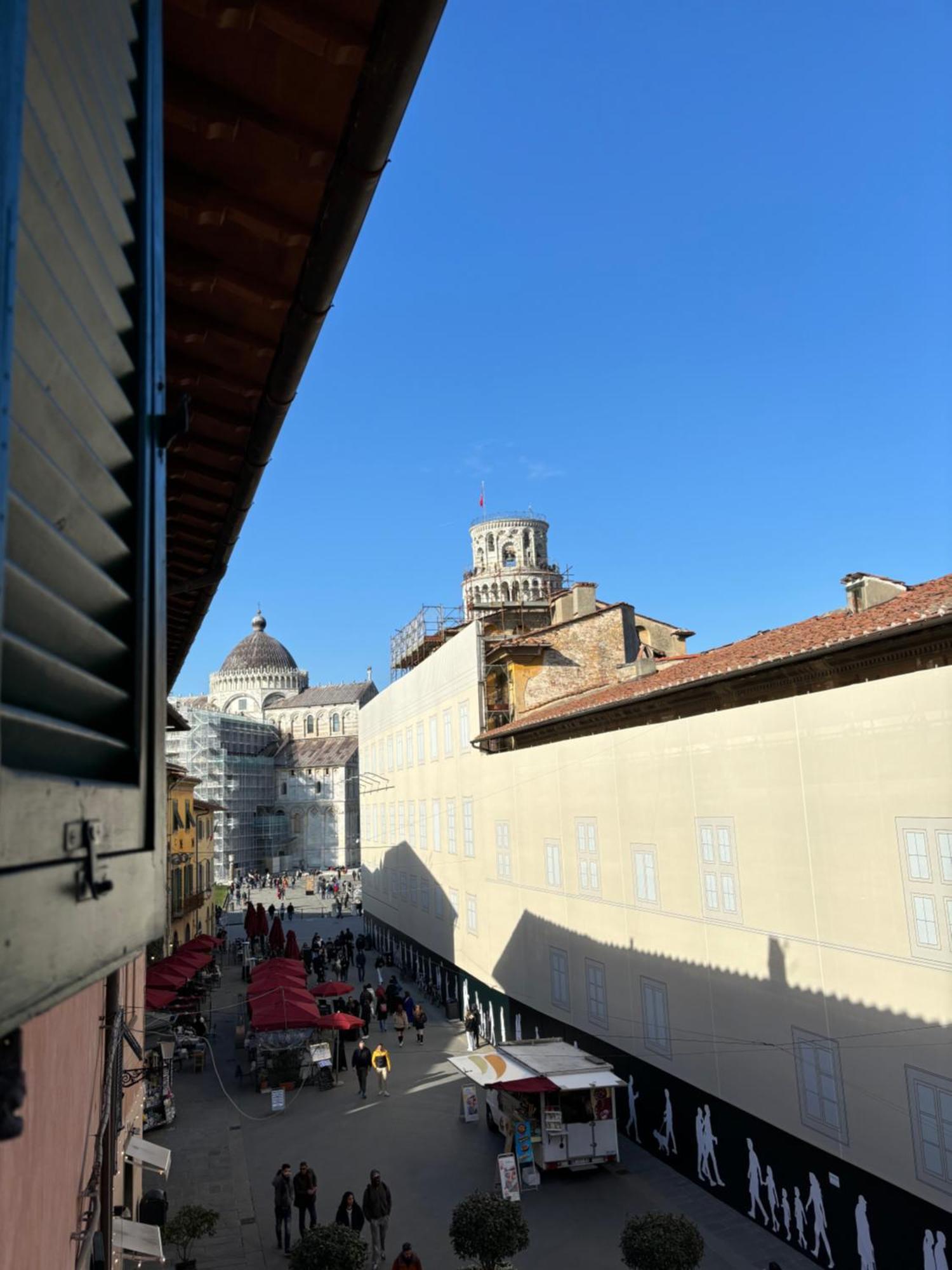 Bed and Breakfast Window To The Tower Pisa Exterior foto